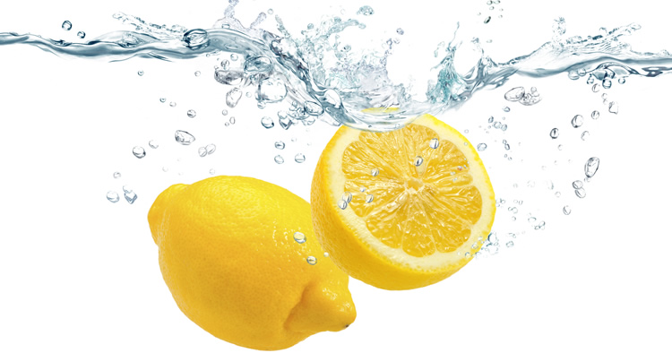 Lemon Water Healthy for Acne Prone Skin