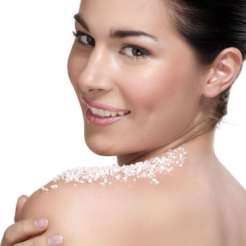 Body scrub exfoliate skin studio