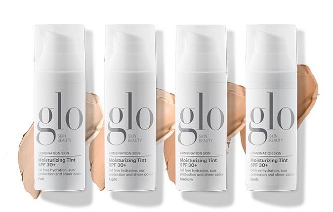 glo skin moisturizing tint sf 30+