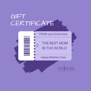 Gift certificate to the best mom in the world, from your loved ones. Happy Mother's Day!